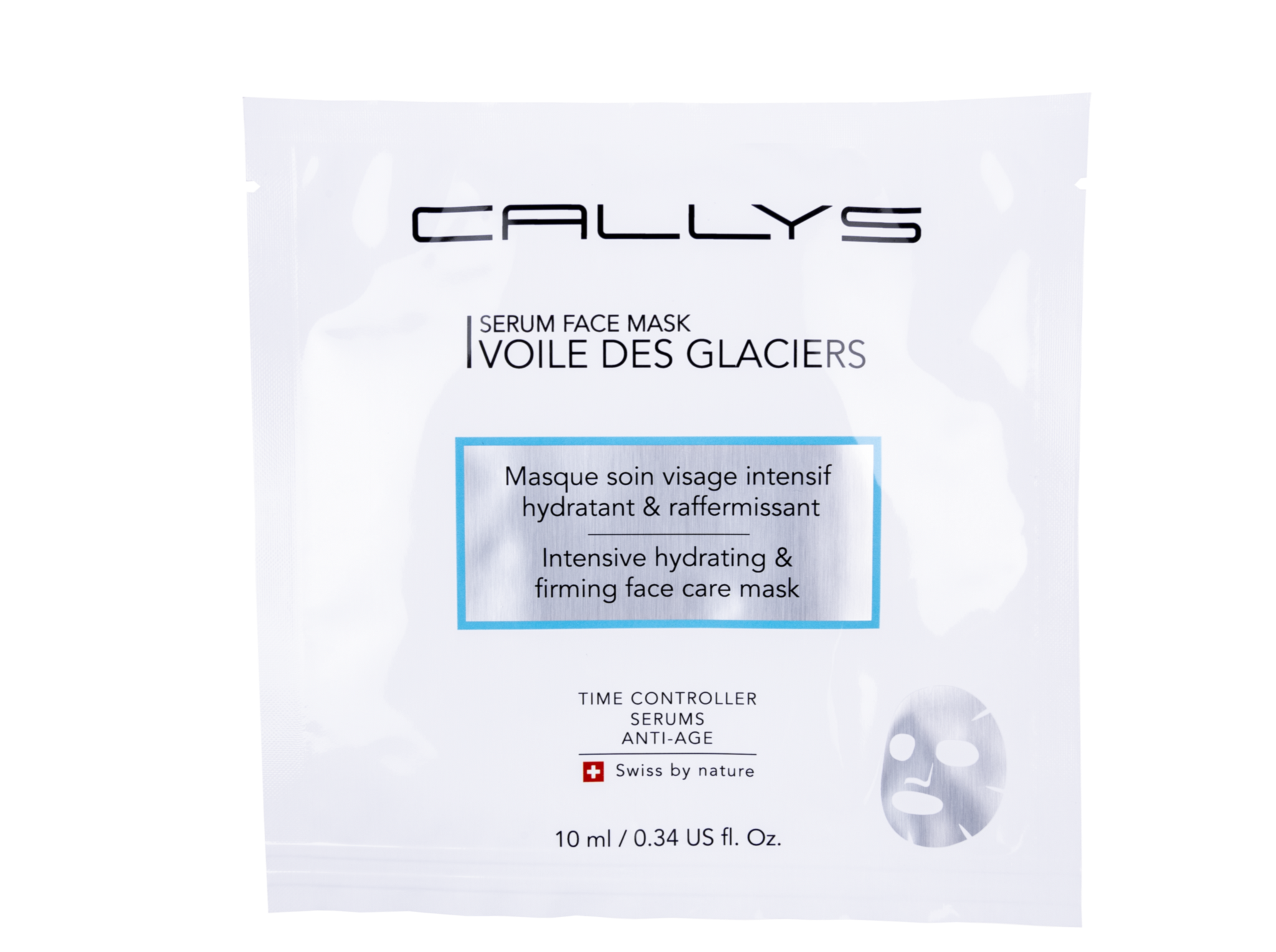 <b>Serum Face Mask<br>VOILE DES GLACIERS</b><br>Intensive Hydrating & Firming</br>